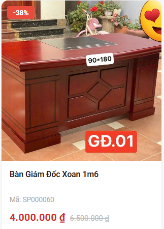 sản phẩm giảm giá trên 40%